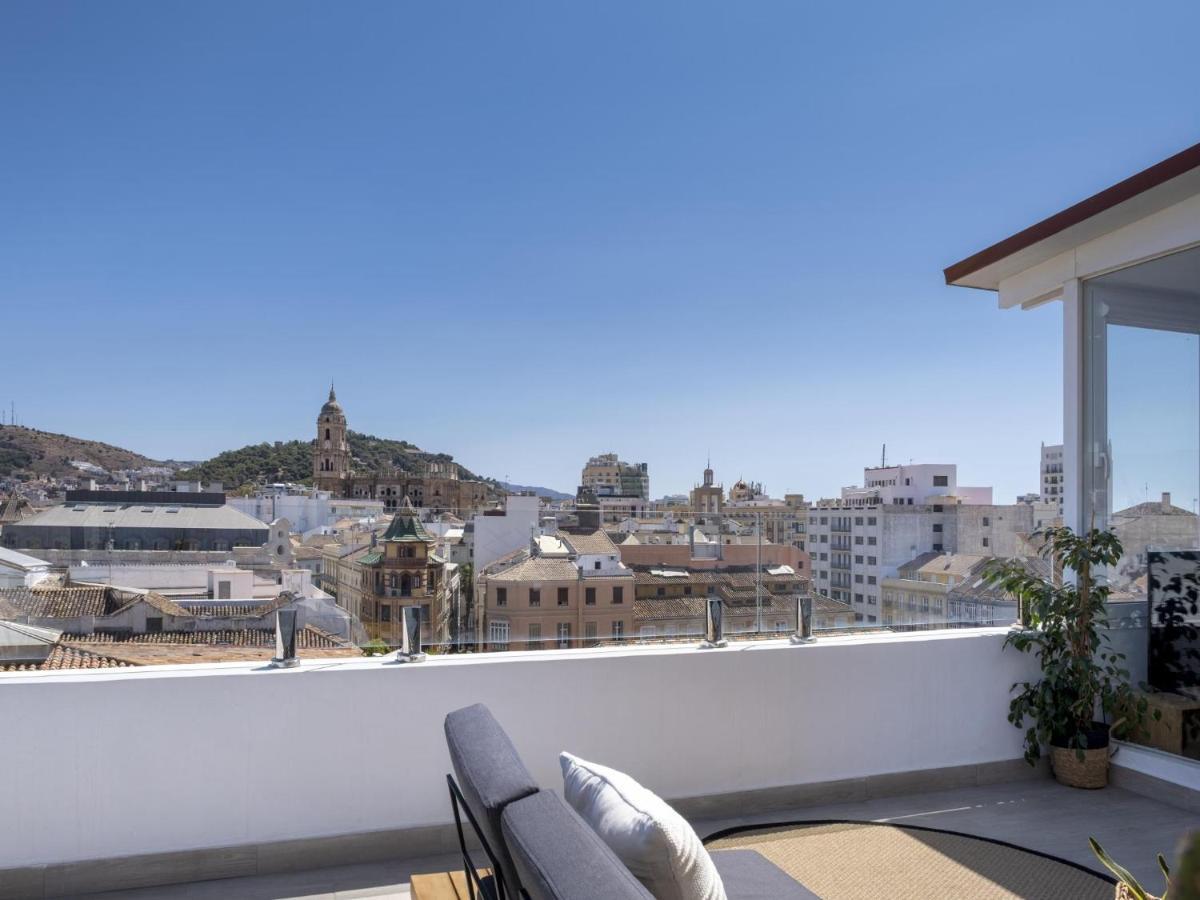Ferienwohnung Inmalaga Penthouse Atarazanas Exterior foto
